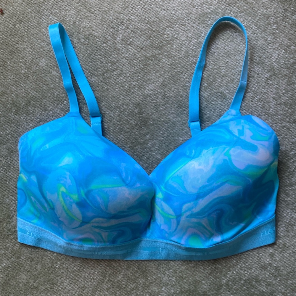 Pink lined bra new with tags size 38DD